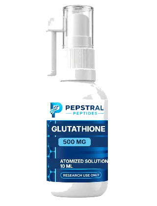 Pepstral glutathione liquid spray, 10 mL metered research solution