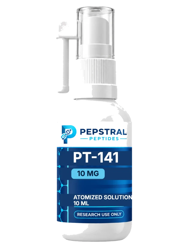 Pepstral PT-141 liquid spray, 10 mL metered research solution