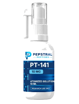 Pepstral PT-141 liquid spray, 10 mL metered research solution