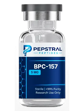 BPC-157 5 mg research peptide vial