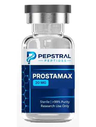 Prostamax 20 mg research peptide vial