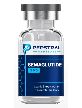 Semaglutide 5 mg research peptide vial