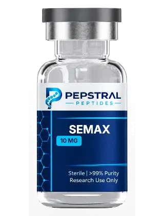 Semax 10 mg research peptide vial