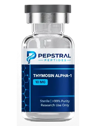 Thymosin Alpha-1 10 mg research peptide vial