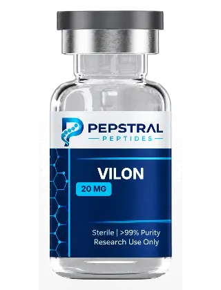 Vilon 20 mg research peptide vial
